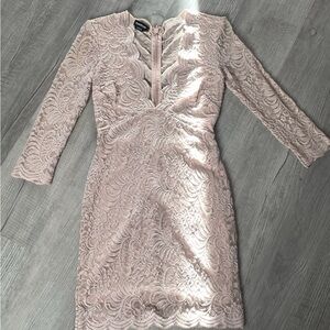 Bebe Lace Mini Dress